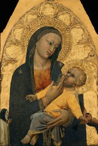 Madonna and Child  ca. 1380 by Antonio Veneziano 1369-1419 Museum of Fine Arts Boston 84.293